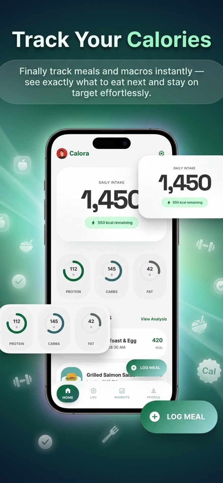 CalorieTracker screenshot 1